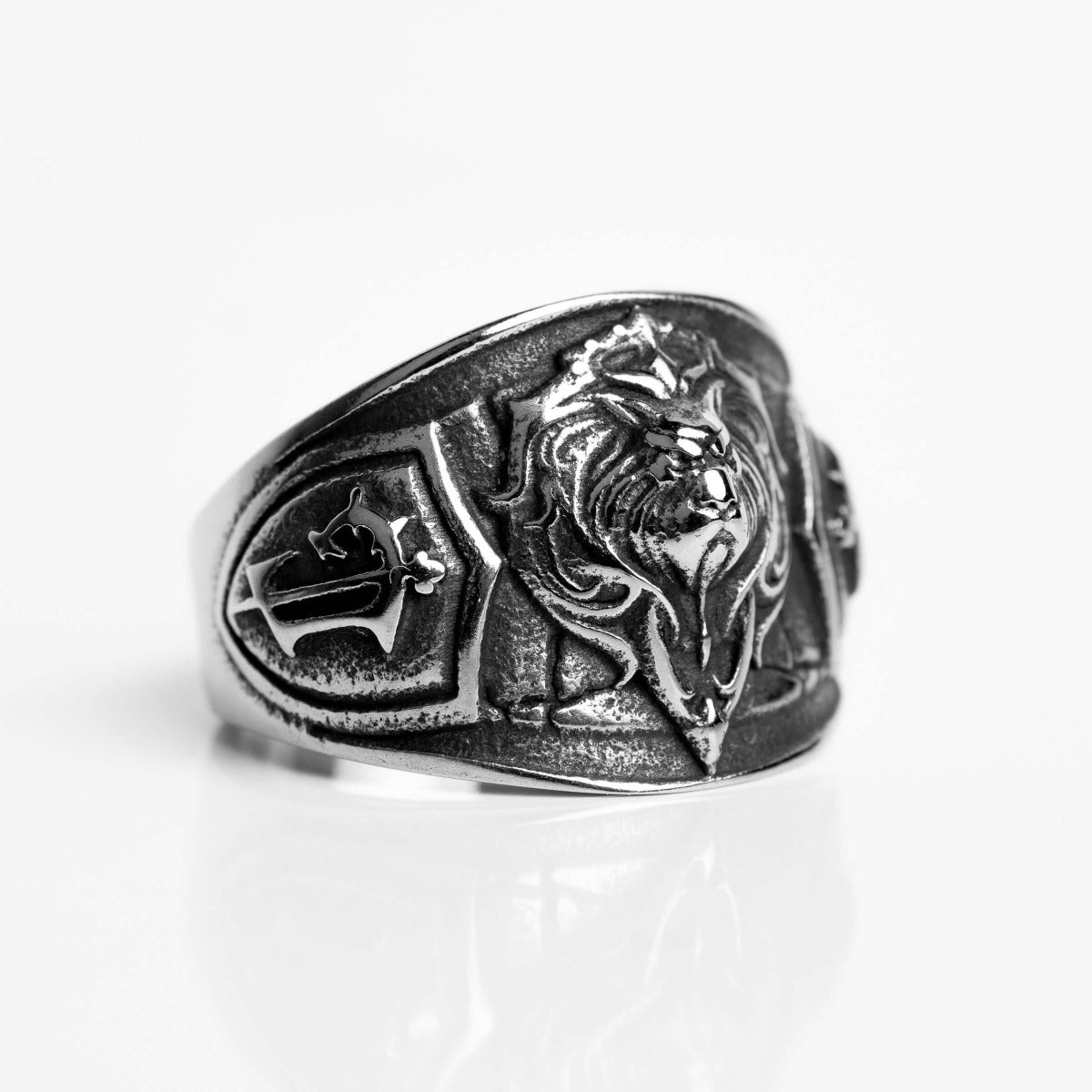 LION HEAD Herrenring - One or Many