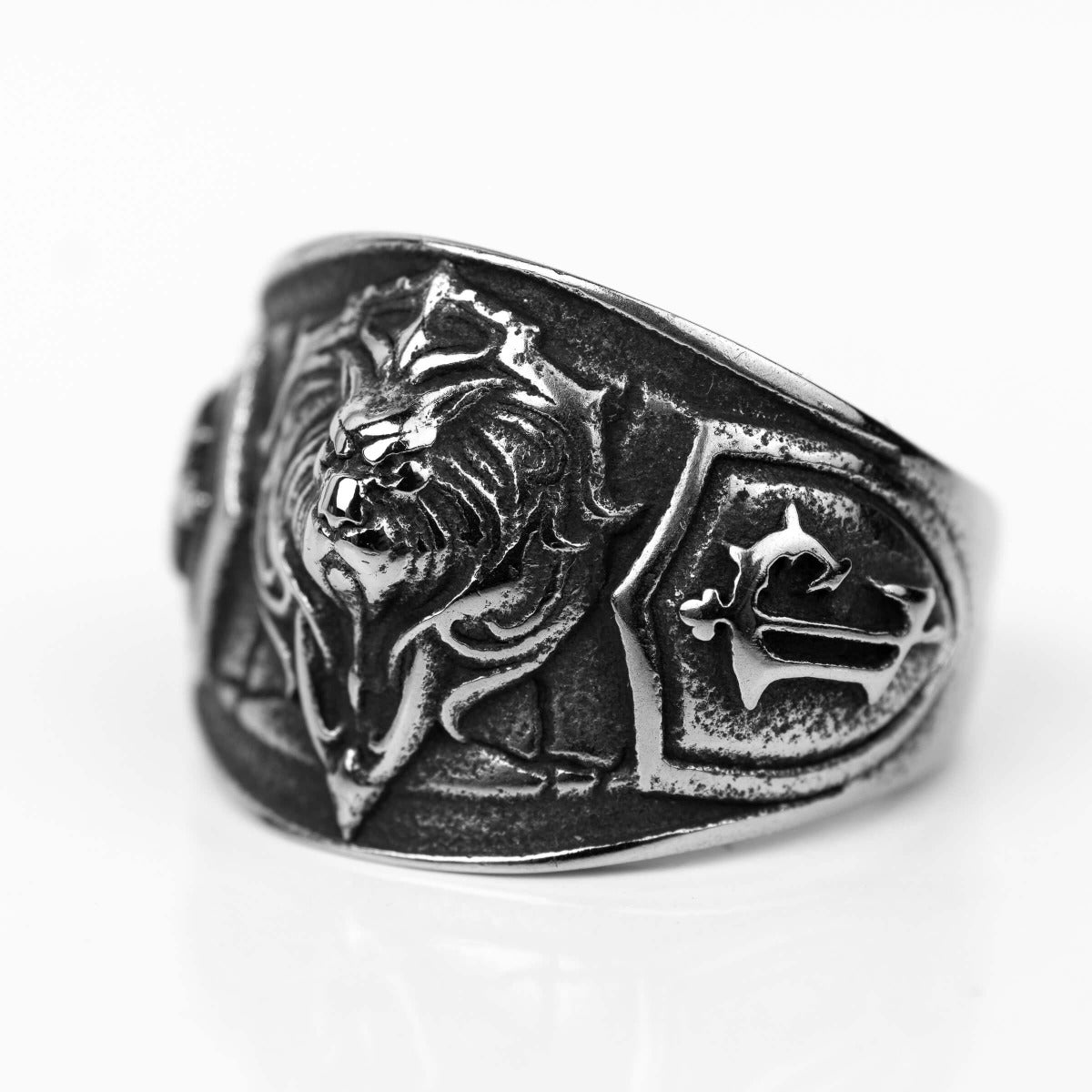 LION HEAD Herrenring - One or Many